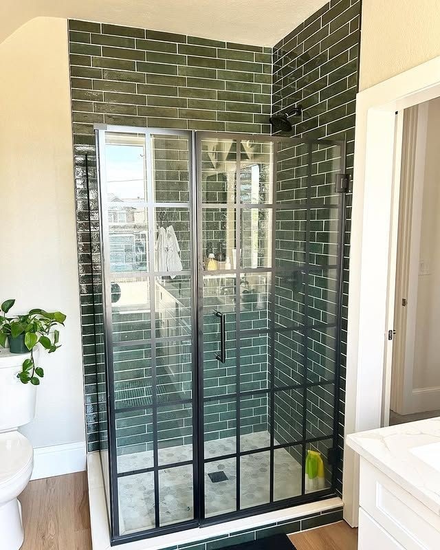 Showers tile and stone project from Meza Tile & Stone’s original website