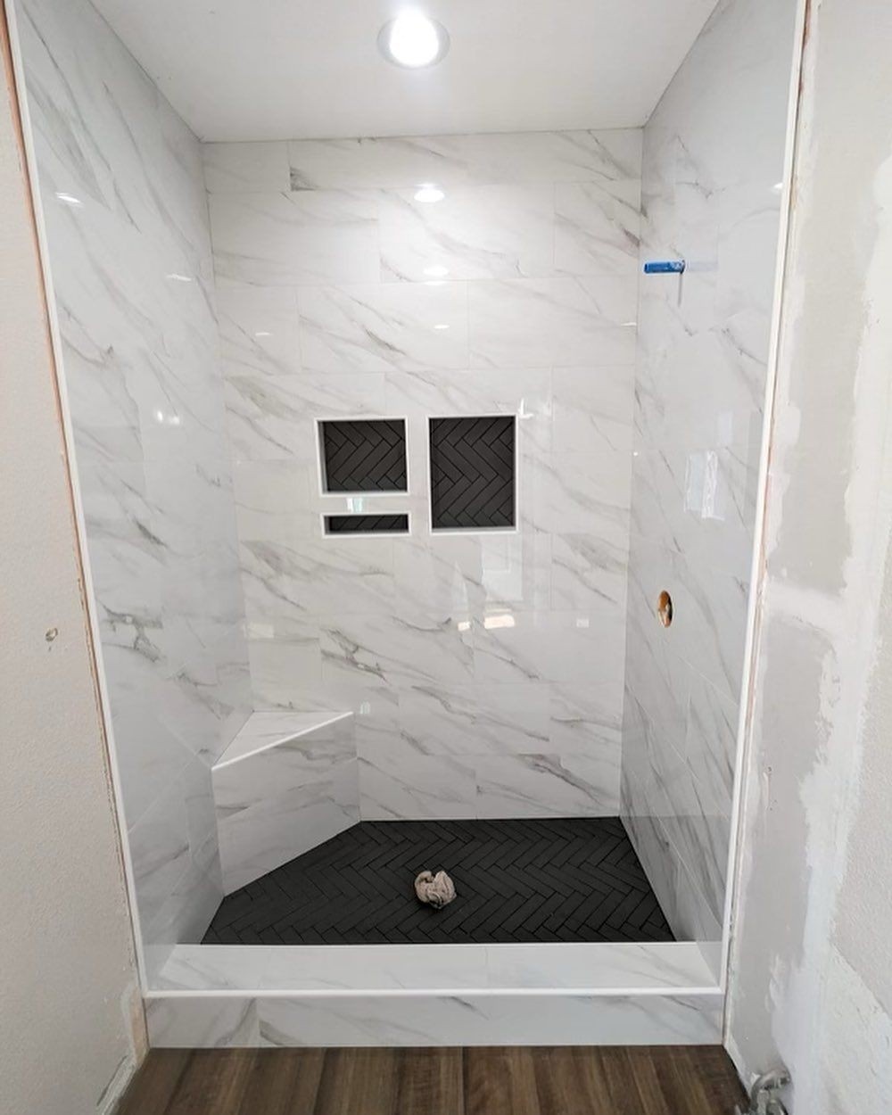 White Bathroom Reno