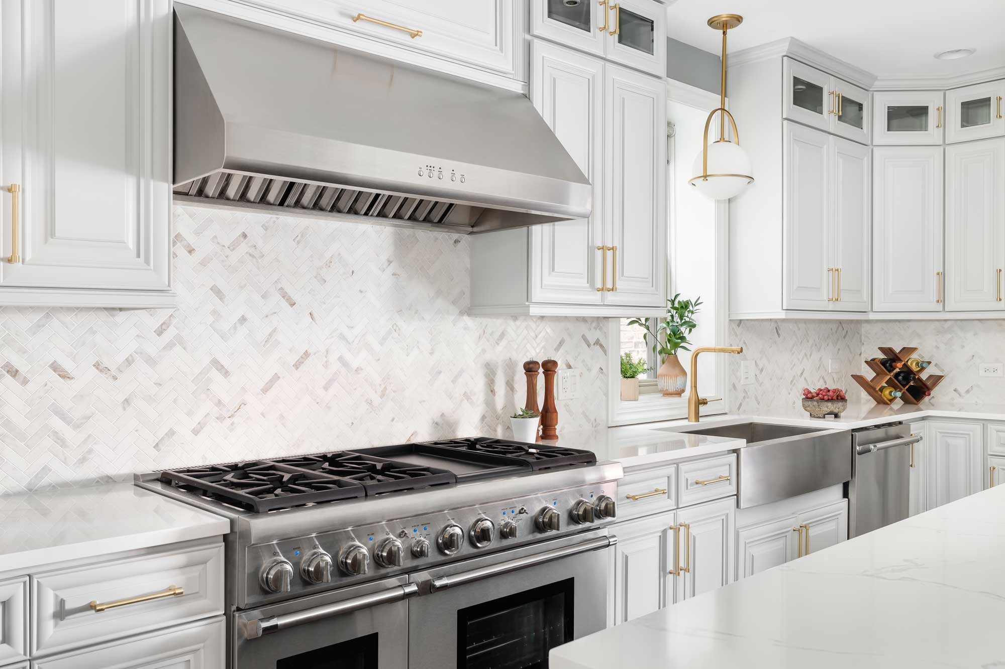 Backsplash and countertop design in Centennial, CO