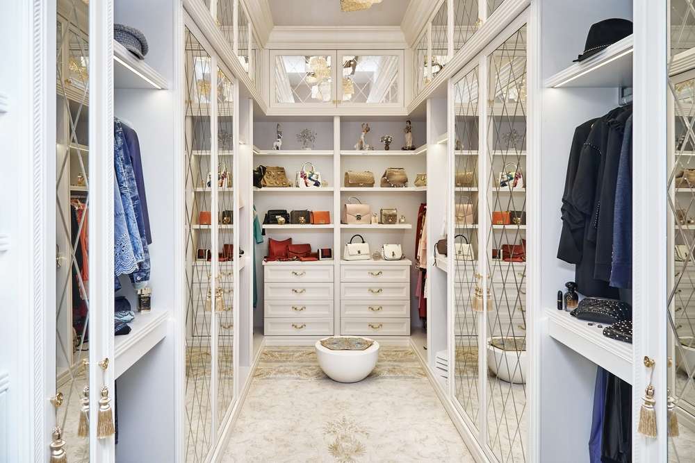 Custom closet design and storage layout in Centennial, CO