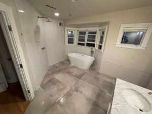 Gray Bathroom Tile